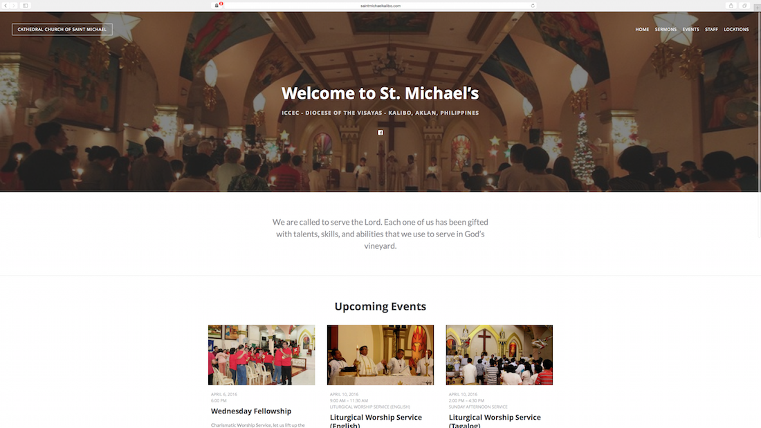 St. Michael’s New Church Website