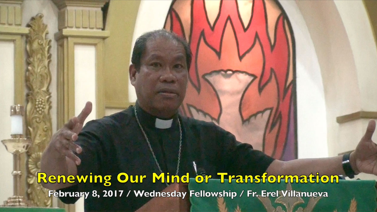 Renewing Our Mind or Transformation