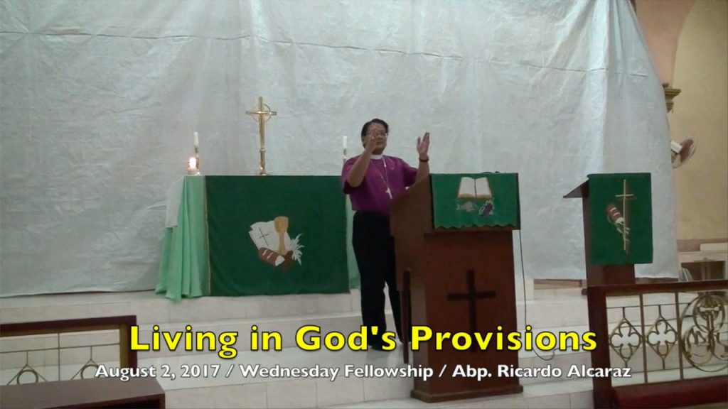 8-2-2017 Abp. Ricardo Alcaraz Teachings