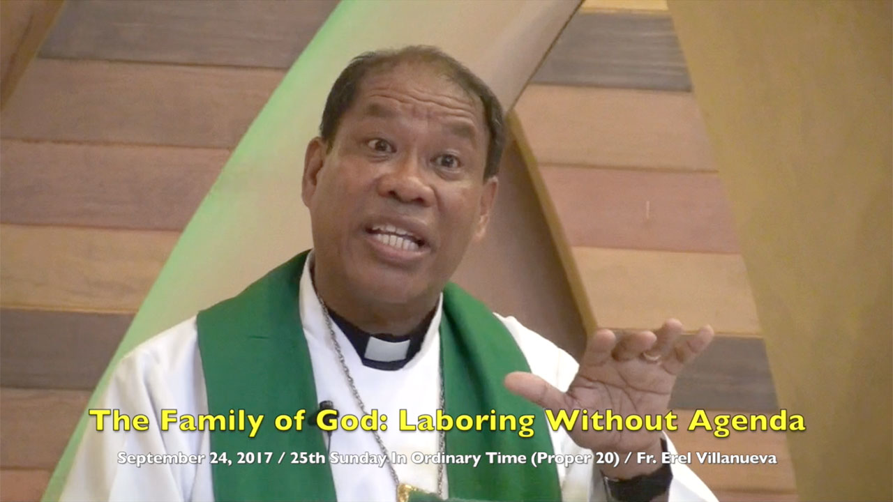 The Family of God: Laboring Without Agenda
