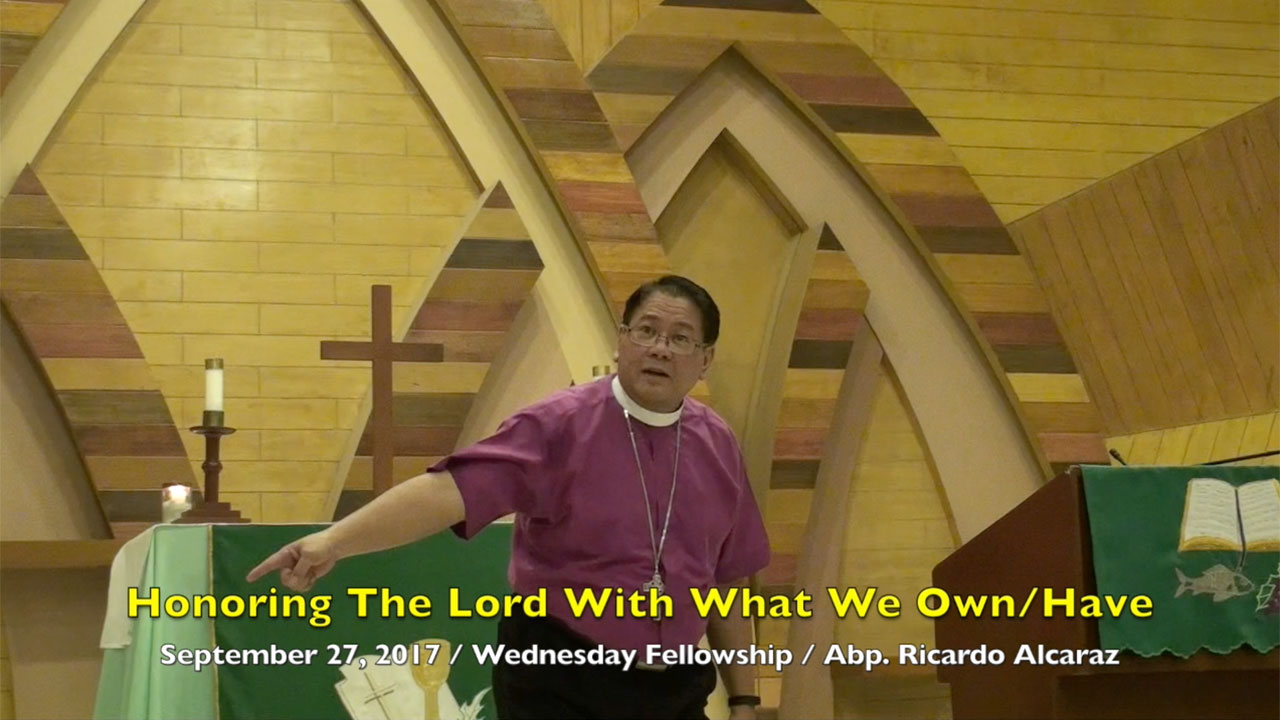 Honoring The Lord With What We Own or What We Have