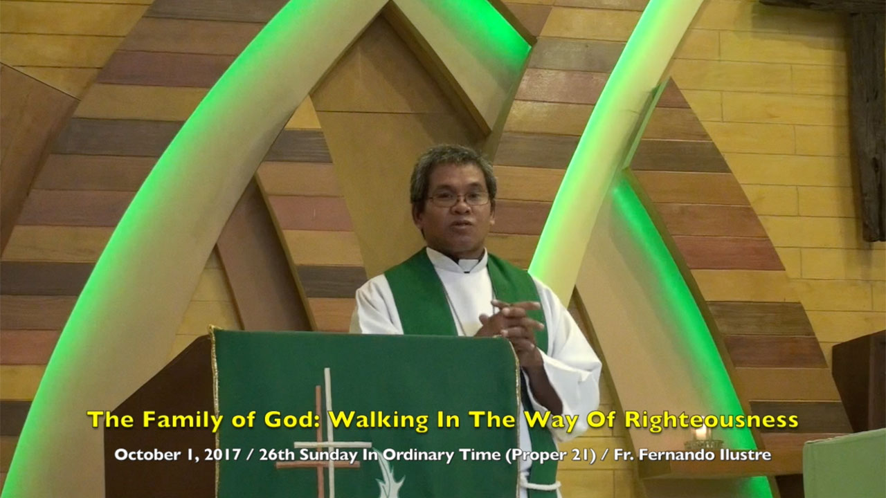 The Family of God: Walking In The Way of Righteousness