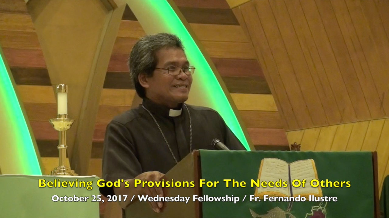Believing God’s Provisions For The Needs Of Others