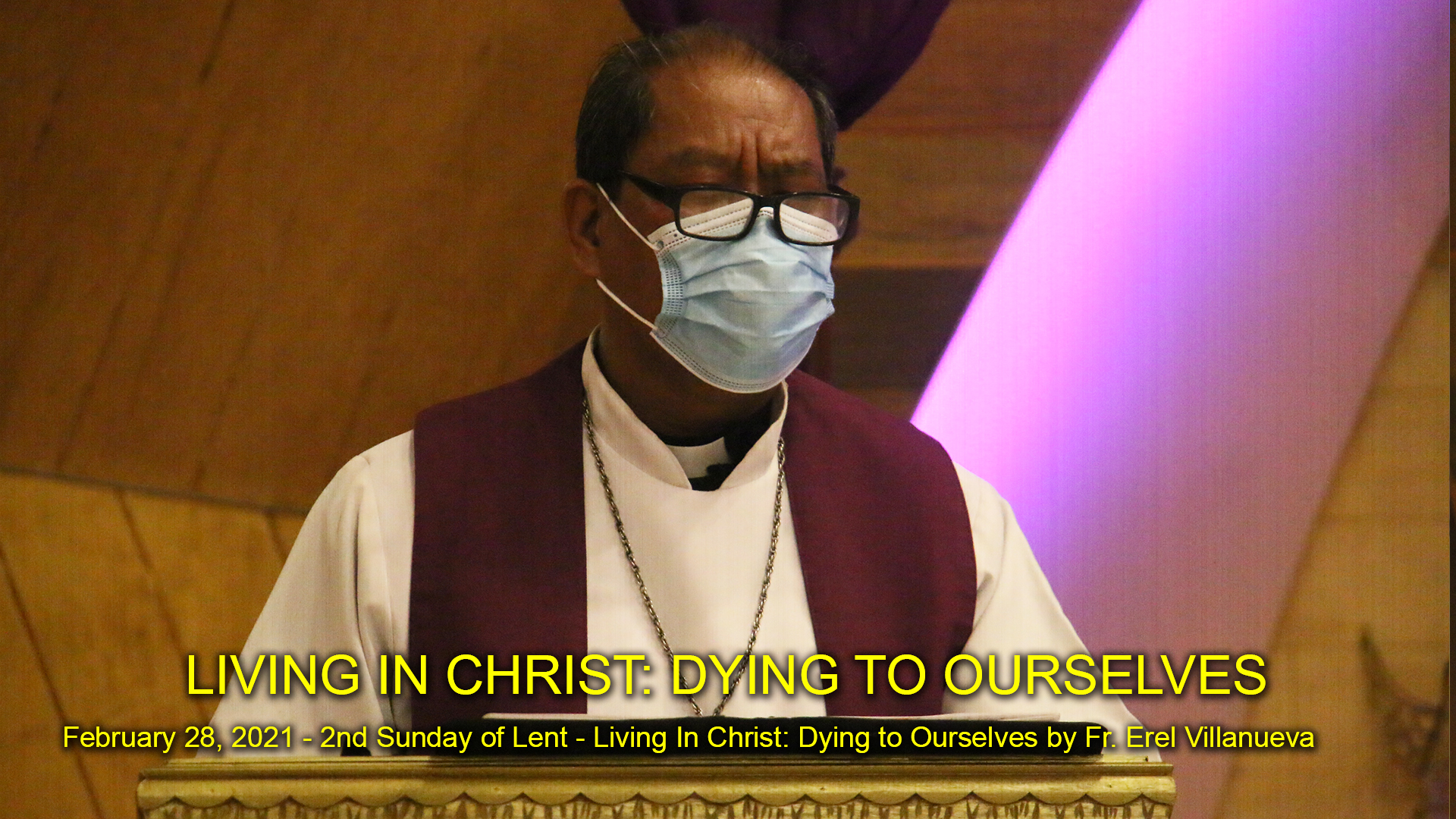 Living in Christ: Dying to Ourselves