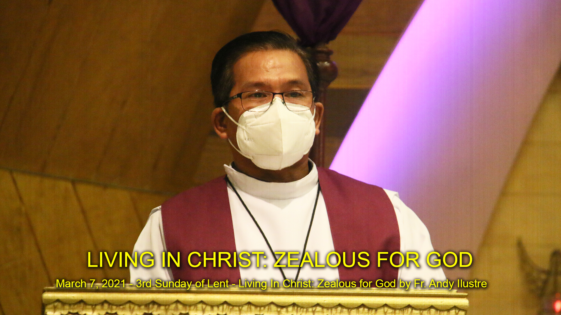 Living in Christ: Zealous for God