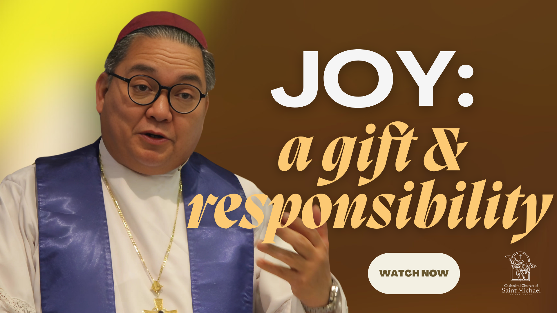 Joy is Both Gift and a Responsibility