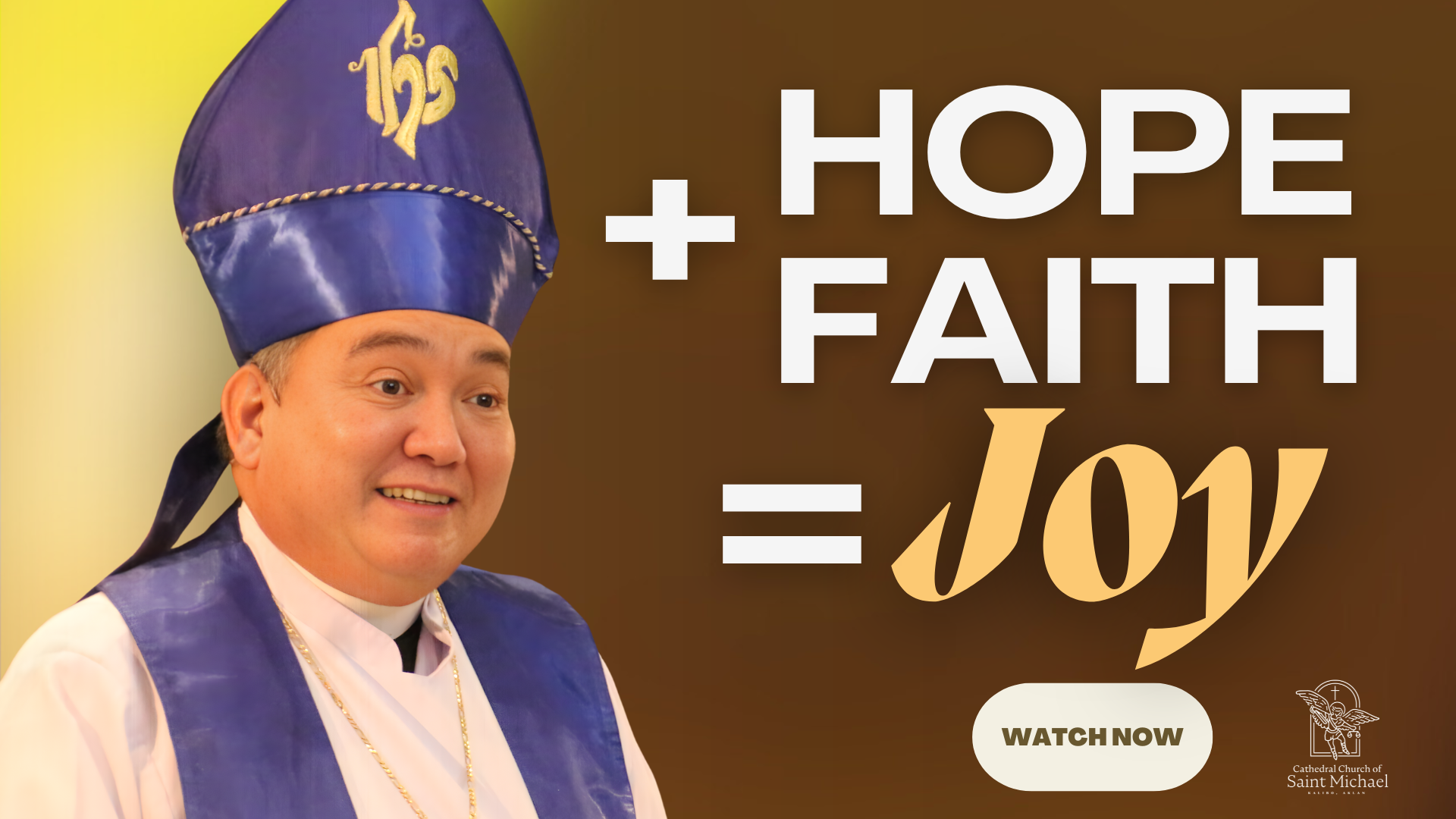 Hope + Faith = Joy.